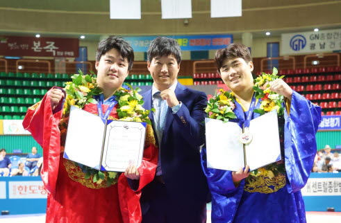 대구대, 대학장사씨름대회 두 체급 석권
