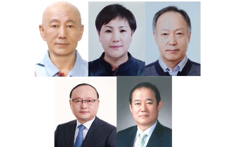 올해의 경산시민상 수상자 박도일, 김점희, 김동용, 안..
