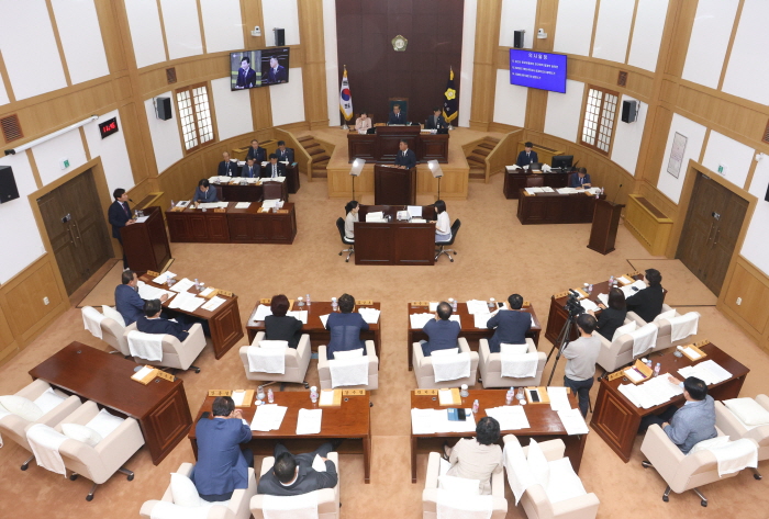 시의회, 8일부터 제258회 임시회 개회 