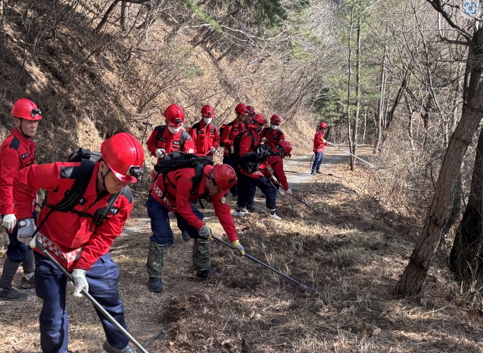건조한 날씨 속 경산에서도 산불 2건 발생