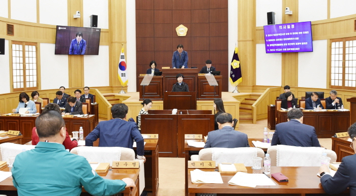 ‘마을방송시스템 조례’ 등 14건 원안 가결