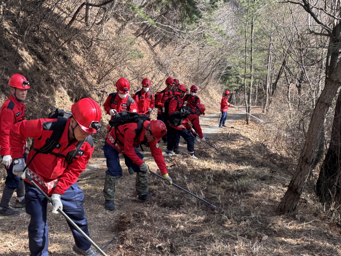 하양에서 소규모 산불 발생...17분만에 진화