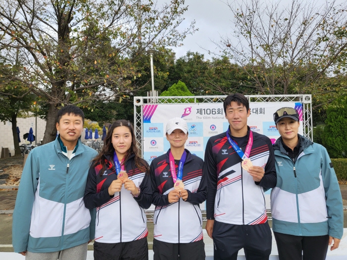 경산시청, 전국체전에서 연이은 승전보