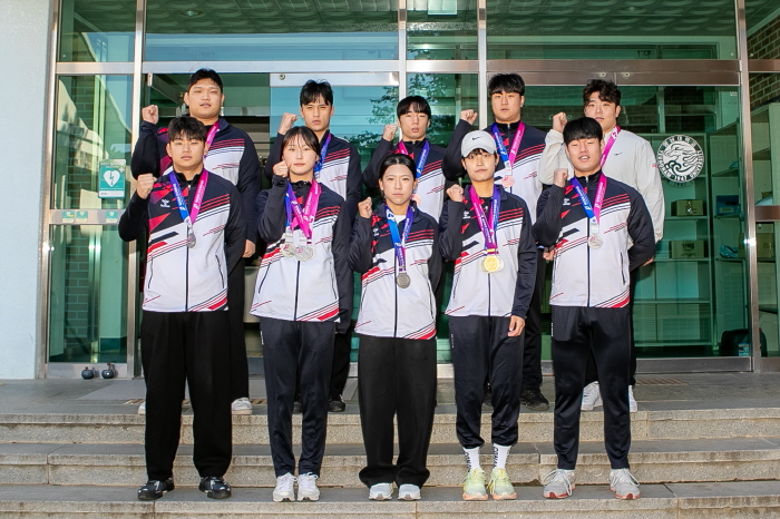영남대, 전국체전 ‘금3·은6·동4’ 쾌거!
